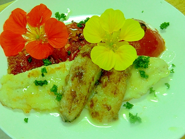 バナナと魚のナイスな食べ方 ヒラメのムニエル レシピ 作り方 By サクラノカタライ 楽天レシピ バナナと魚のナイスな食べ方 ヒラメのムニエル レシピ 作り方 By サクラノカタライ 楽天レシピ