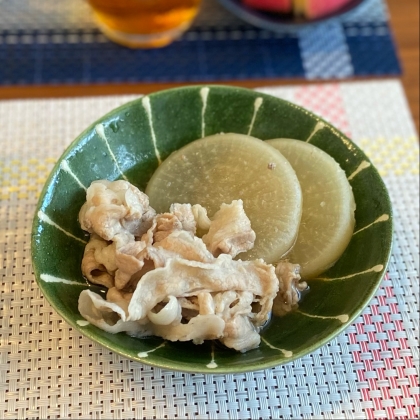 大根と豚バラの煮物