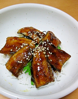 簡単♪さんまの蒲焼き丼