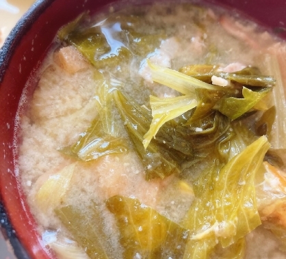セロリだけ味噌汁
