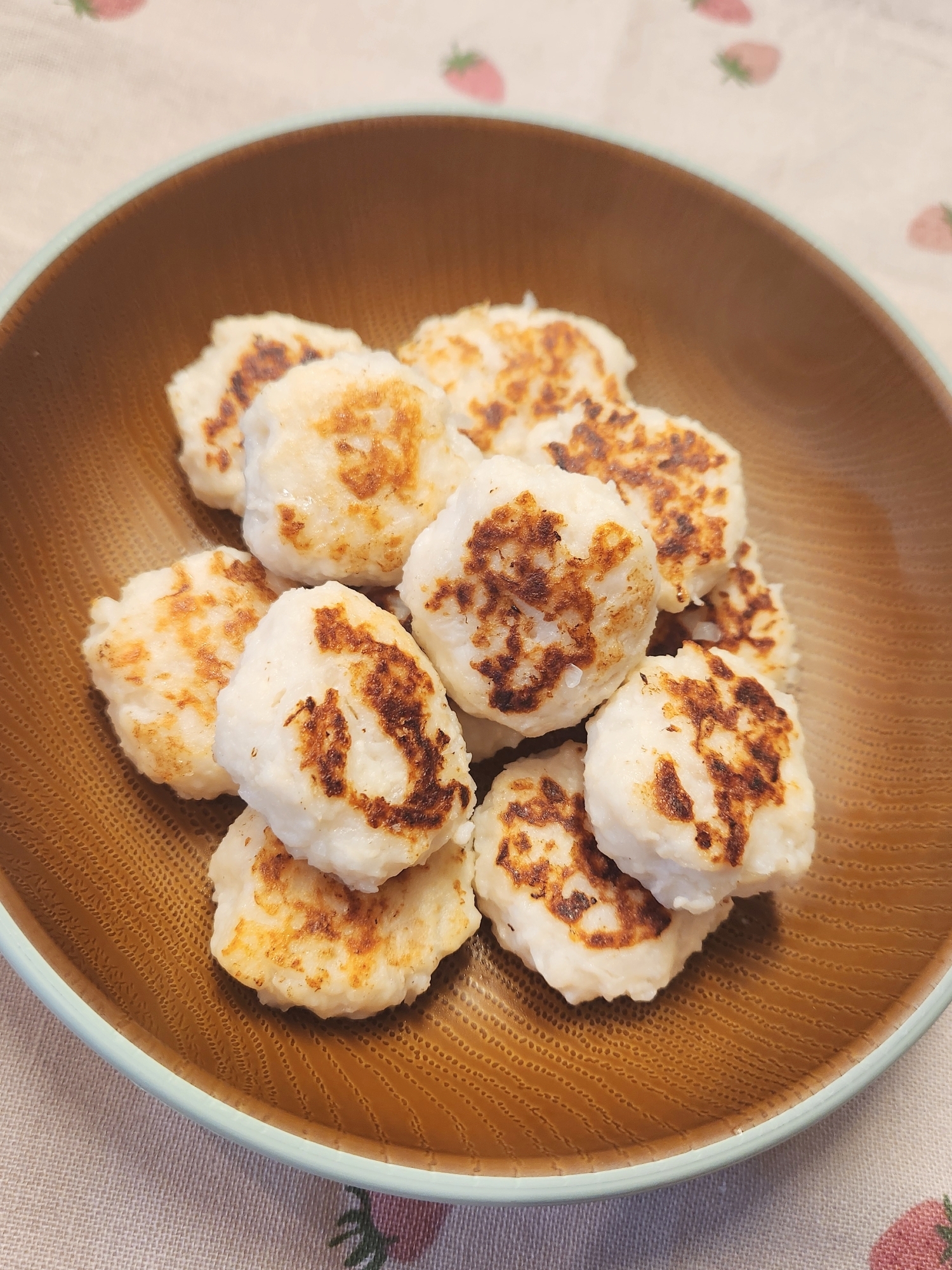 【幼児食】はんぺんと鶏肉のつくね