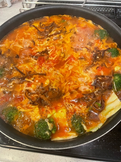 具材たくさん入れました！
とっても美味しかったです^ ^