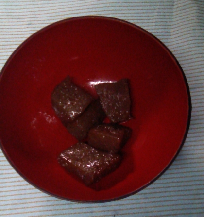こんにゃくのピリ辛炒め煮