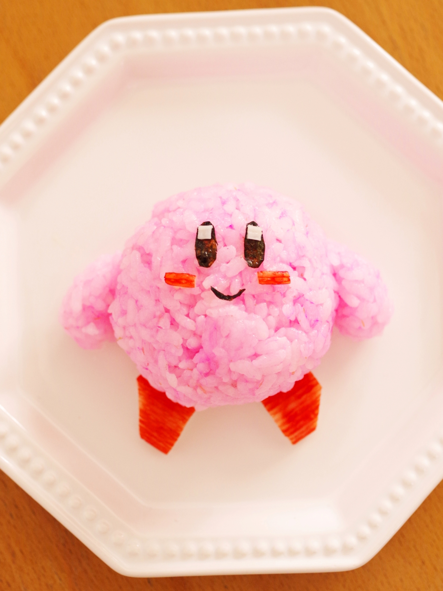 星のカービィ簡単立体おにぎり キャラ弁用 レシピ 作り方 By めろんぱんママ めろんカフェ 楽天レシピ 星のカービィ簡単立体おにぎり キャラ弁用 レシピ 作り方 By めろんぱんママ めろんカフェ 楽天レシピ