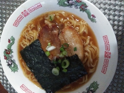 味付け海苔でラーメン