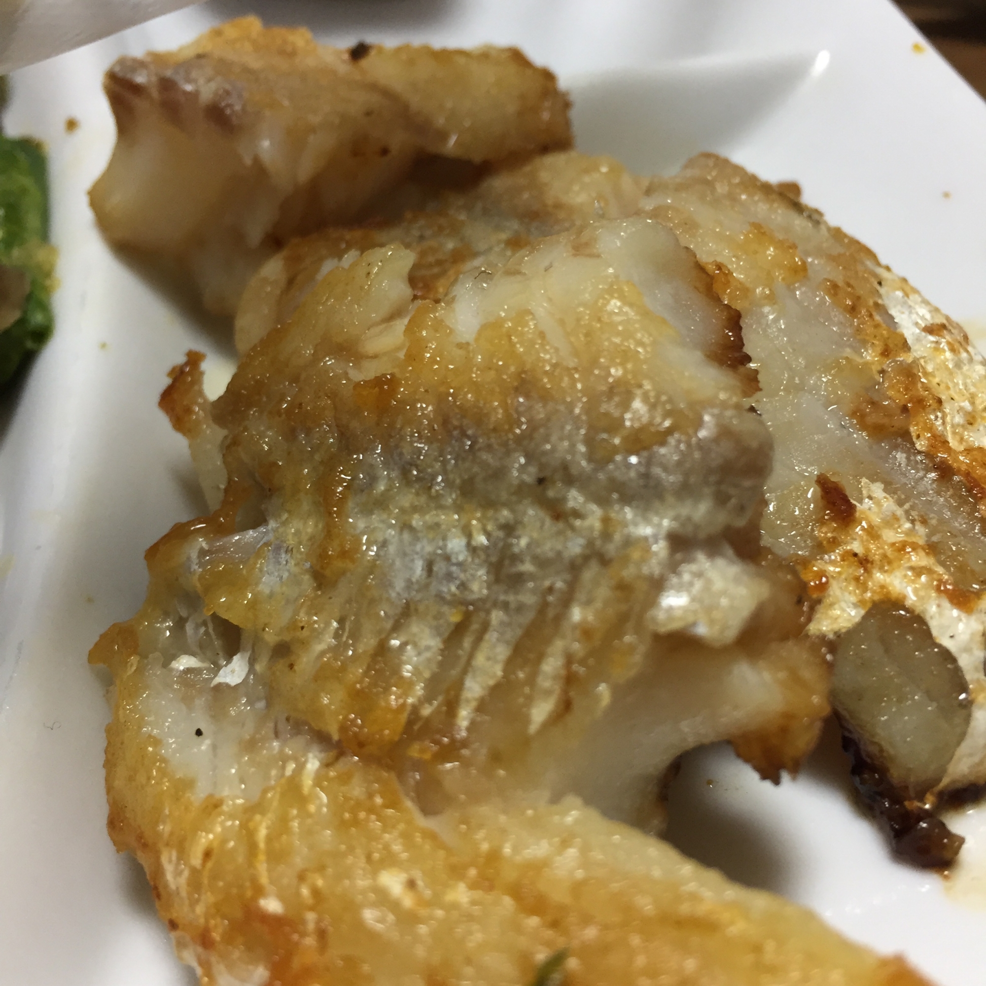 白身魚のバターポン酢焼き