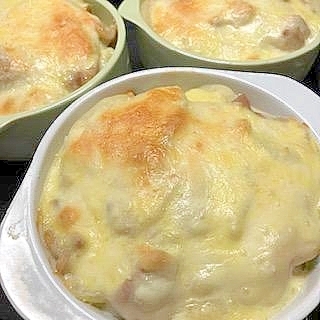 ノーザンルビー(馬鈴薯)とかぼちゃのグラタン