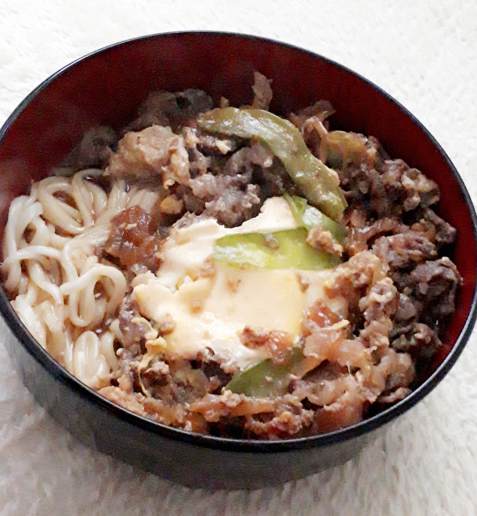 牛すきうどん