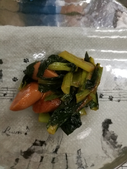 味付けがシンプルで作りやすく初めて息子が小松菜を自分から欲しがってくれました！ありがとうございます。
