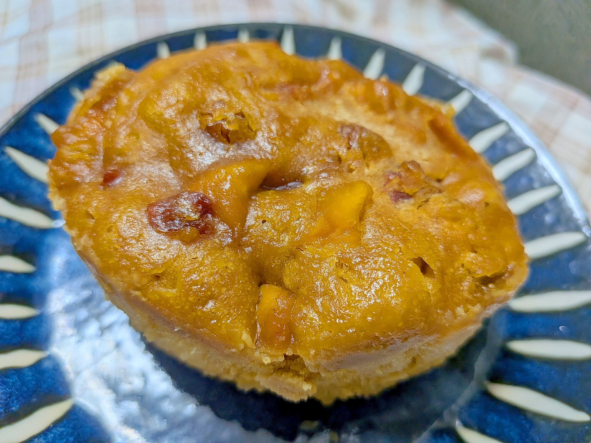 メチャ美味✿サジードリンク入りフルーツ蒸しパン