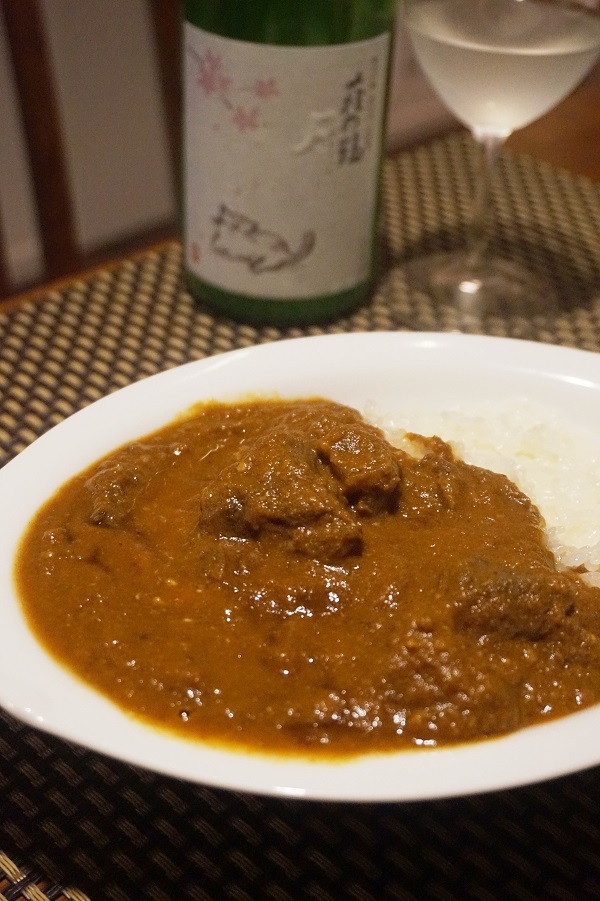 おうちジビエ、圧力鍋で鹿肉カレー