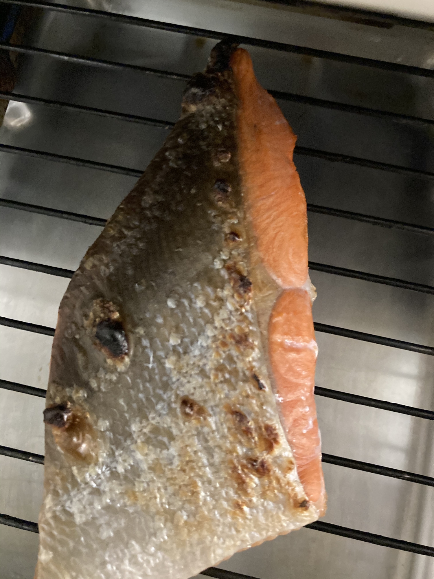 粗塩がけの鮭の塩焼き レシピ 作り方 By へんてこへんてこママ 楽天レシピ