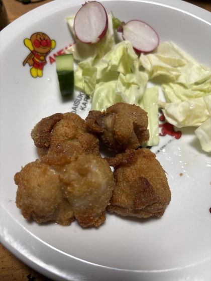 大量消費に！たっぷり★にんにくのから揚げ♪