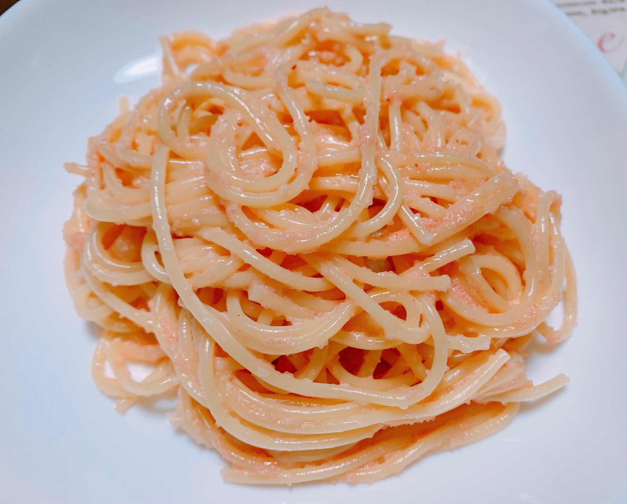 辛子明太子パスタ作っちゃお٩( ᐛ )و