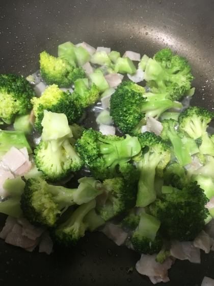 子どもも食べるので鷹の爪なしですが美味しかったですー！