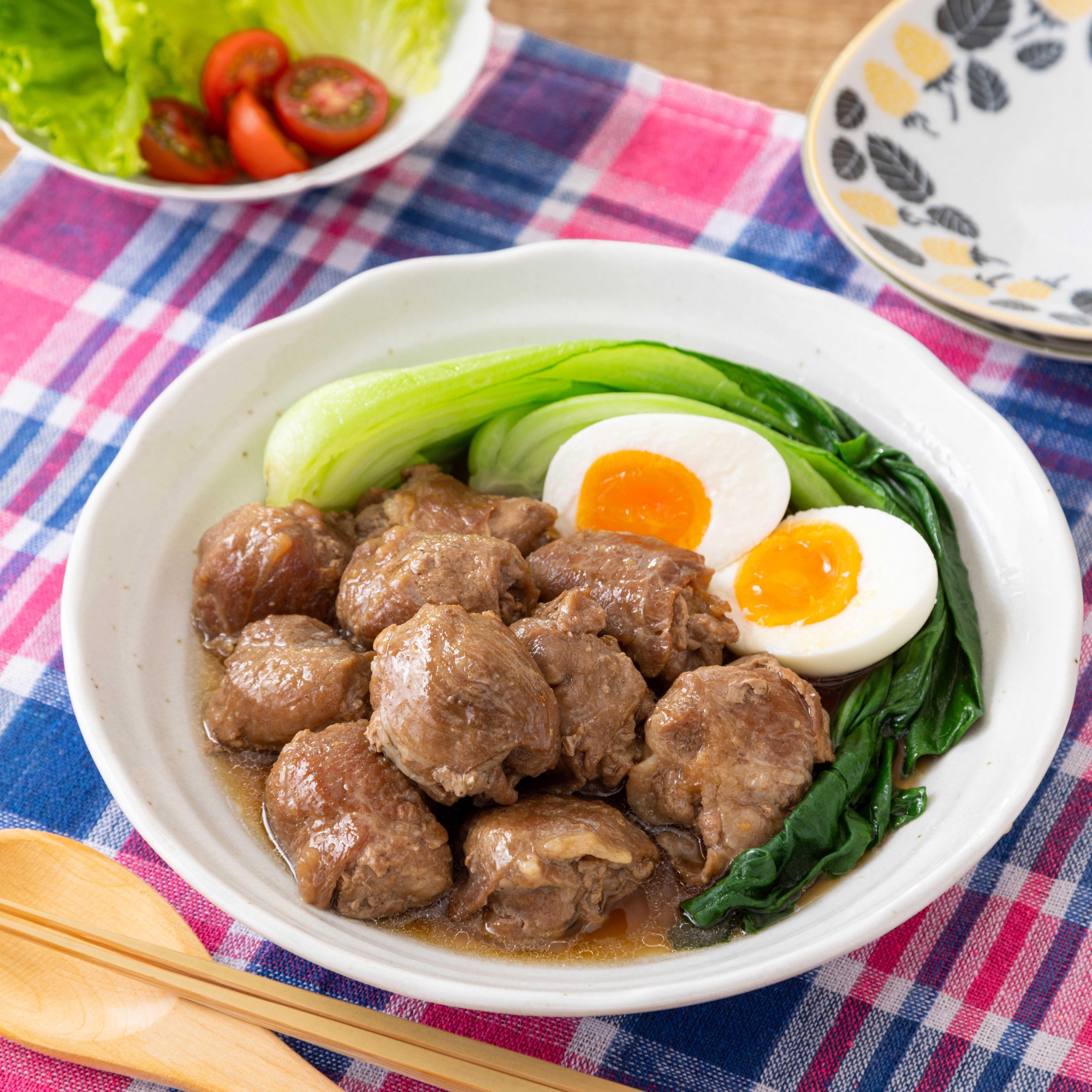 【簡単味しみ!】こま切れ肉の角煮風