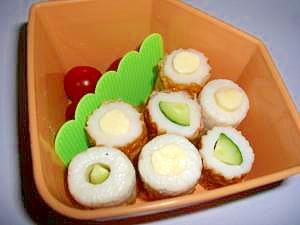 お弁当に ちくわのきゅうりとチーズ詰め レシピ 作り方 By かえる5769 楽天レシピ