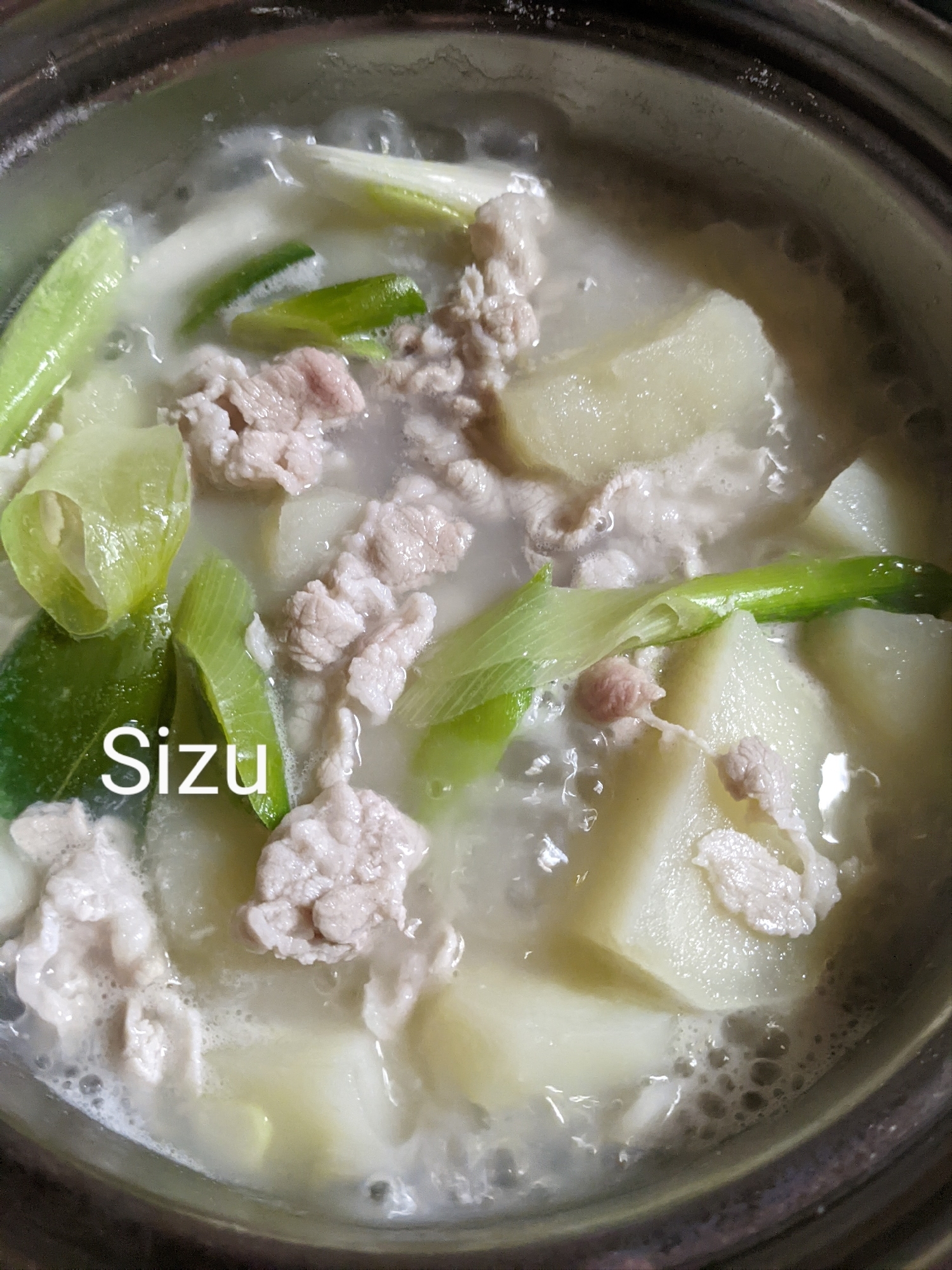 肉ねぎじゃが煮