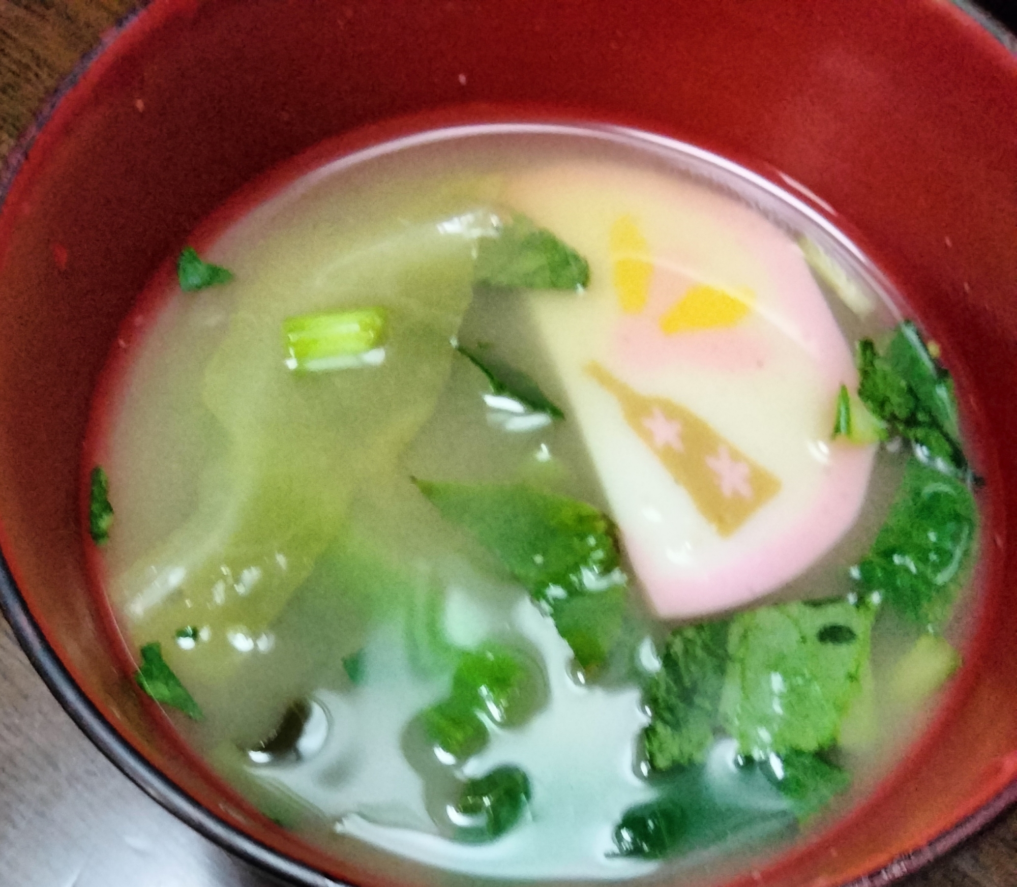 キャベツの味噌汁