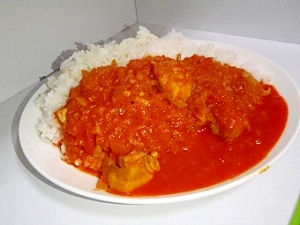 インド人の家庭料理・・・チキンカレー