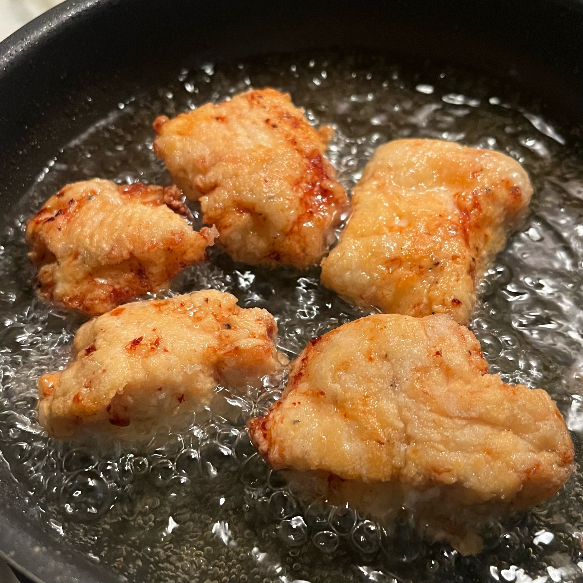 少しでも簡単に！鶏むね肉の唐揚げ