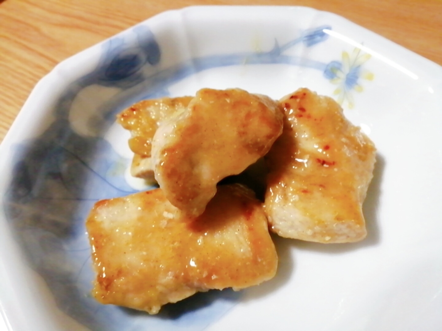 スパイシー☆鶏むね肉のカレー風味焼き