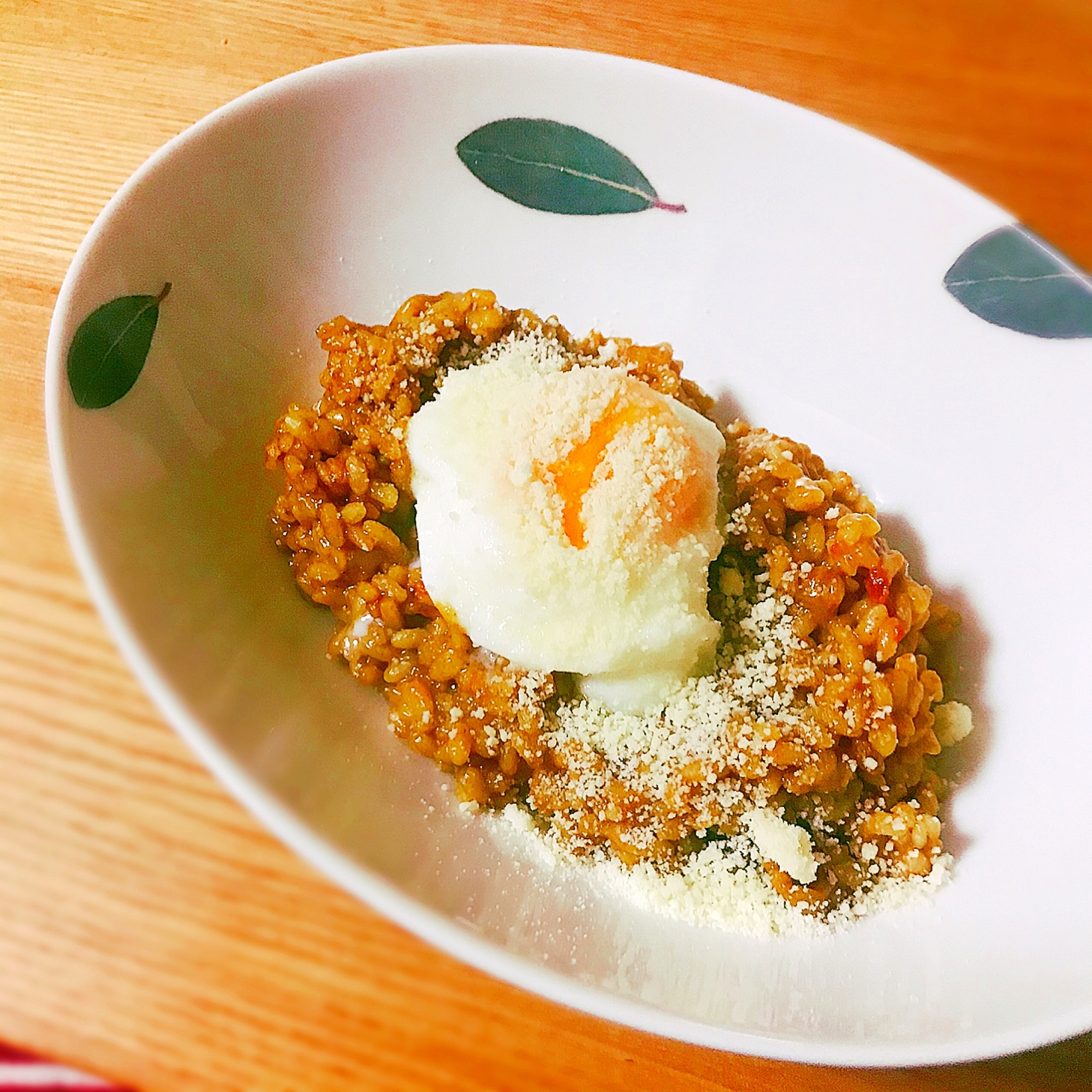 簡単レンジ☆生米とレトルトカレーで作るカレーピラフ