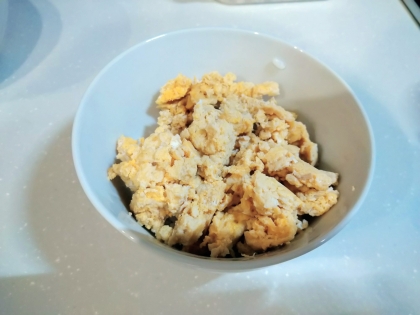 材料少なめ♡簡単♡豚ひき肉と卵の炒め物♡節約