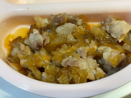 離乳食完了期 1歳も美味しく食べれる生姜焼き