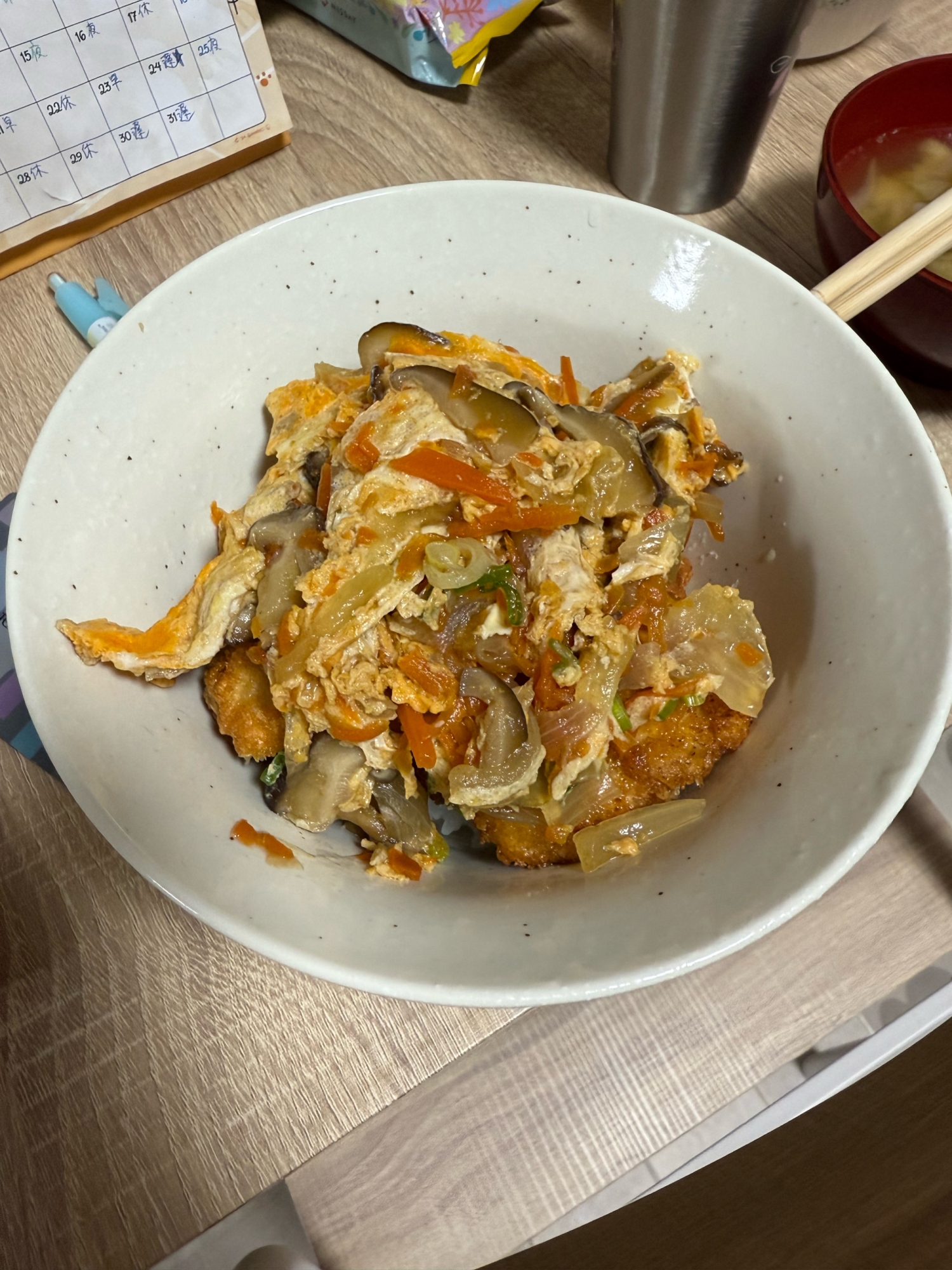 スタミナ満点カツ丼