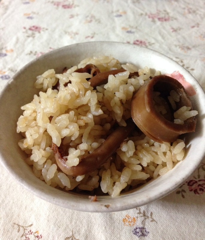 イカの缶詰で簡単☆イカめし