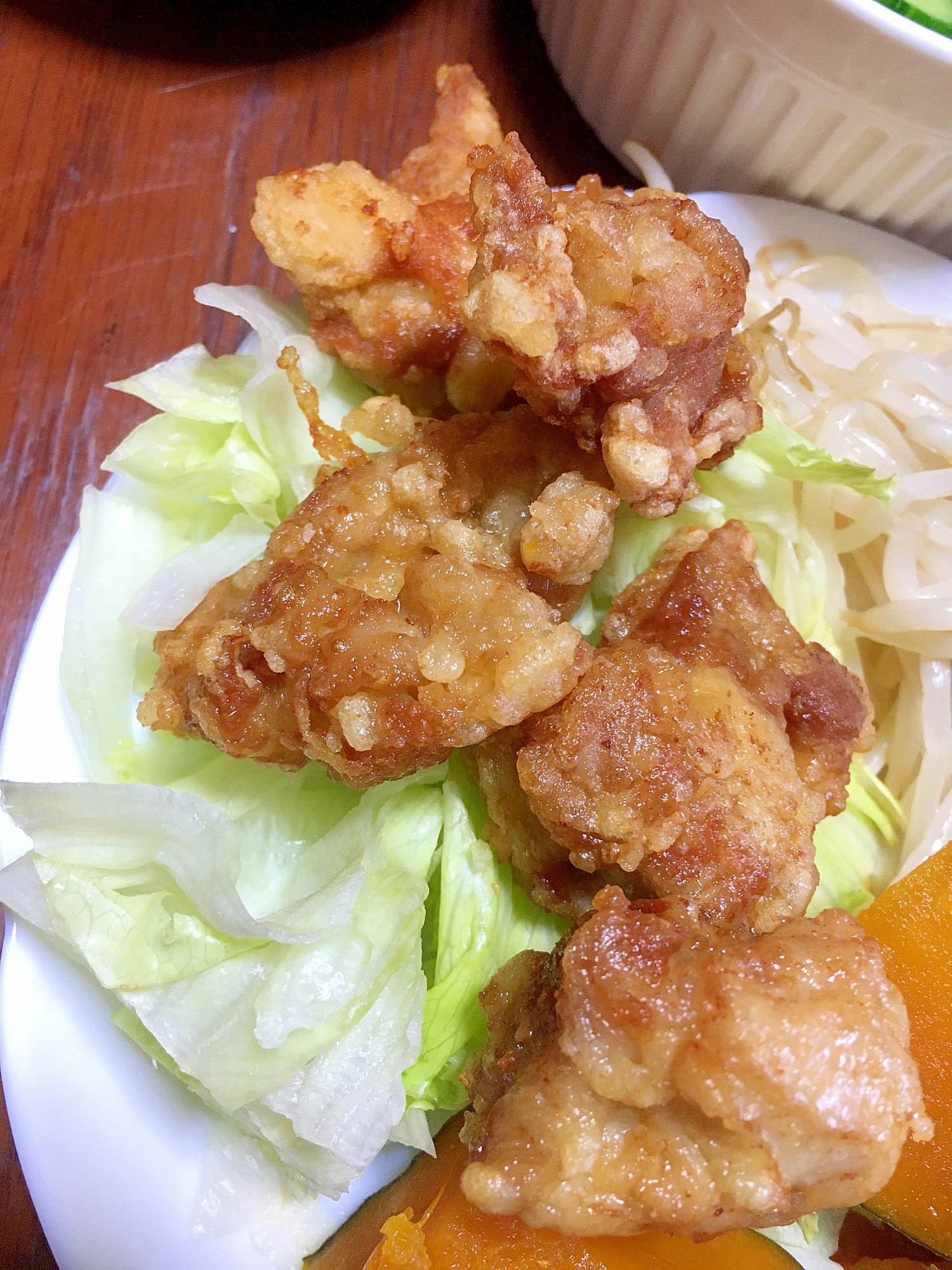 醤油ラーメンのスープでかんたん唐揚げ