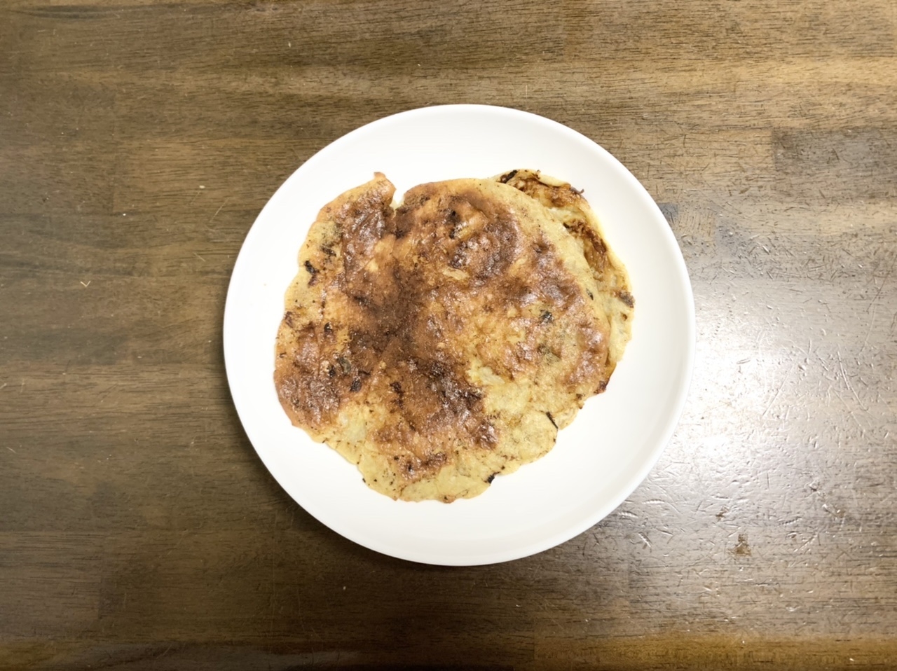 朝食レシピ　幼児食　介護食　バナナパンケーキ