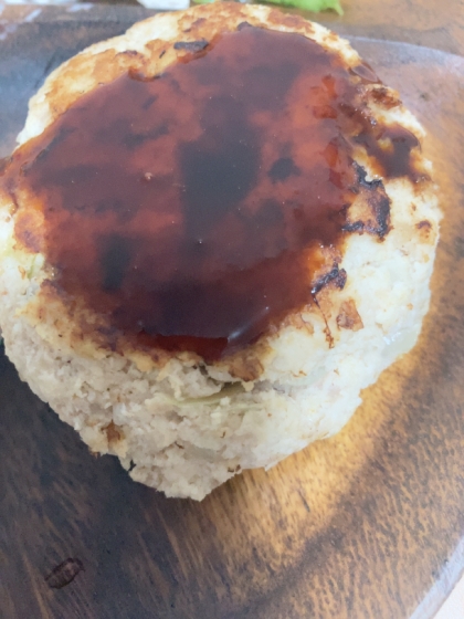 ★パン粉と卵は不使用ヘルシーおから入りハンバーグ★