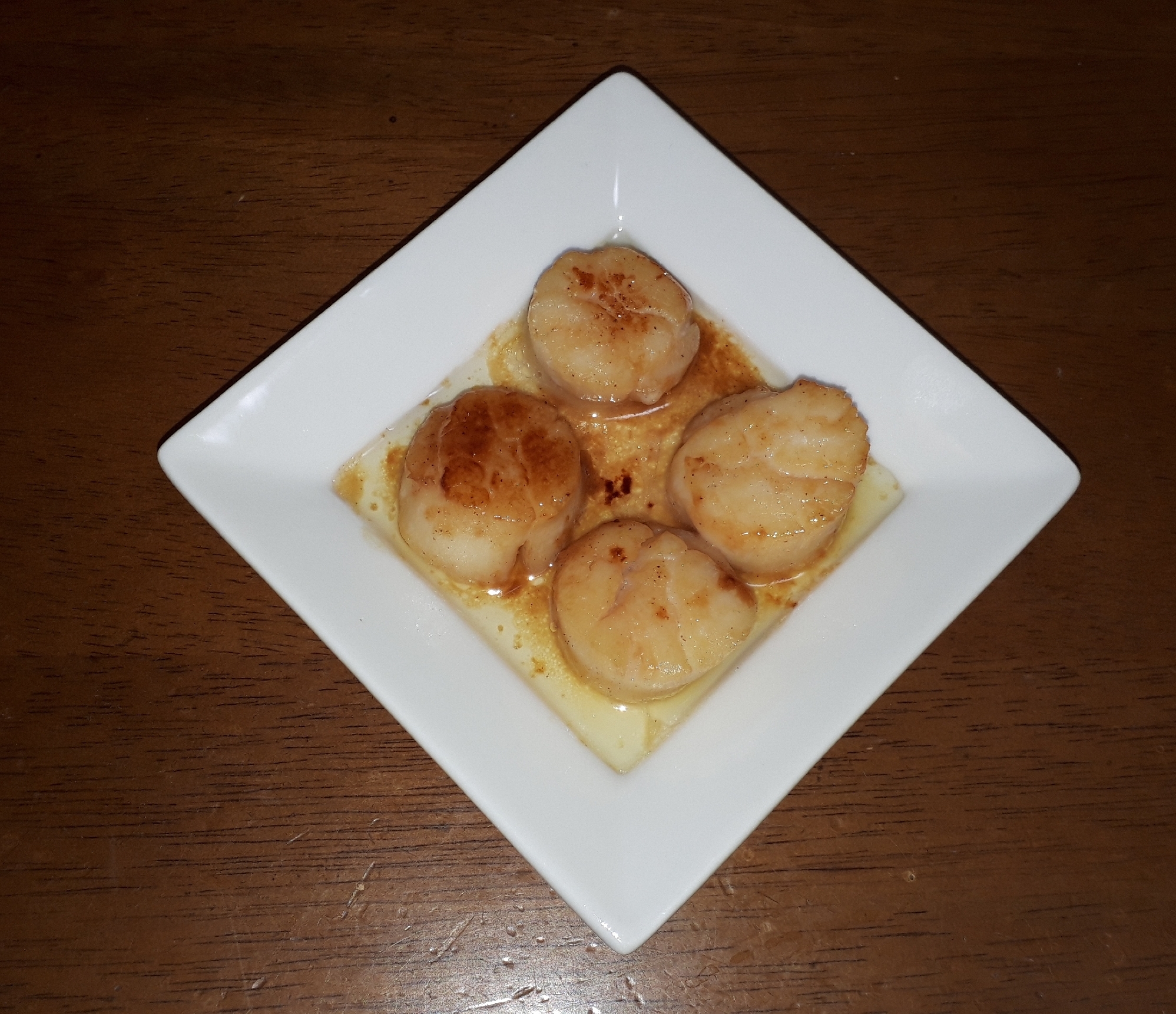 ホタテのバター醤油