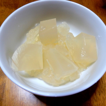 蜂蜜レモン寒天