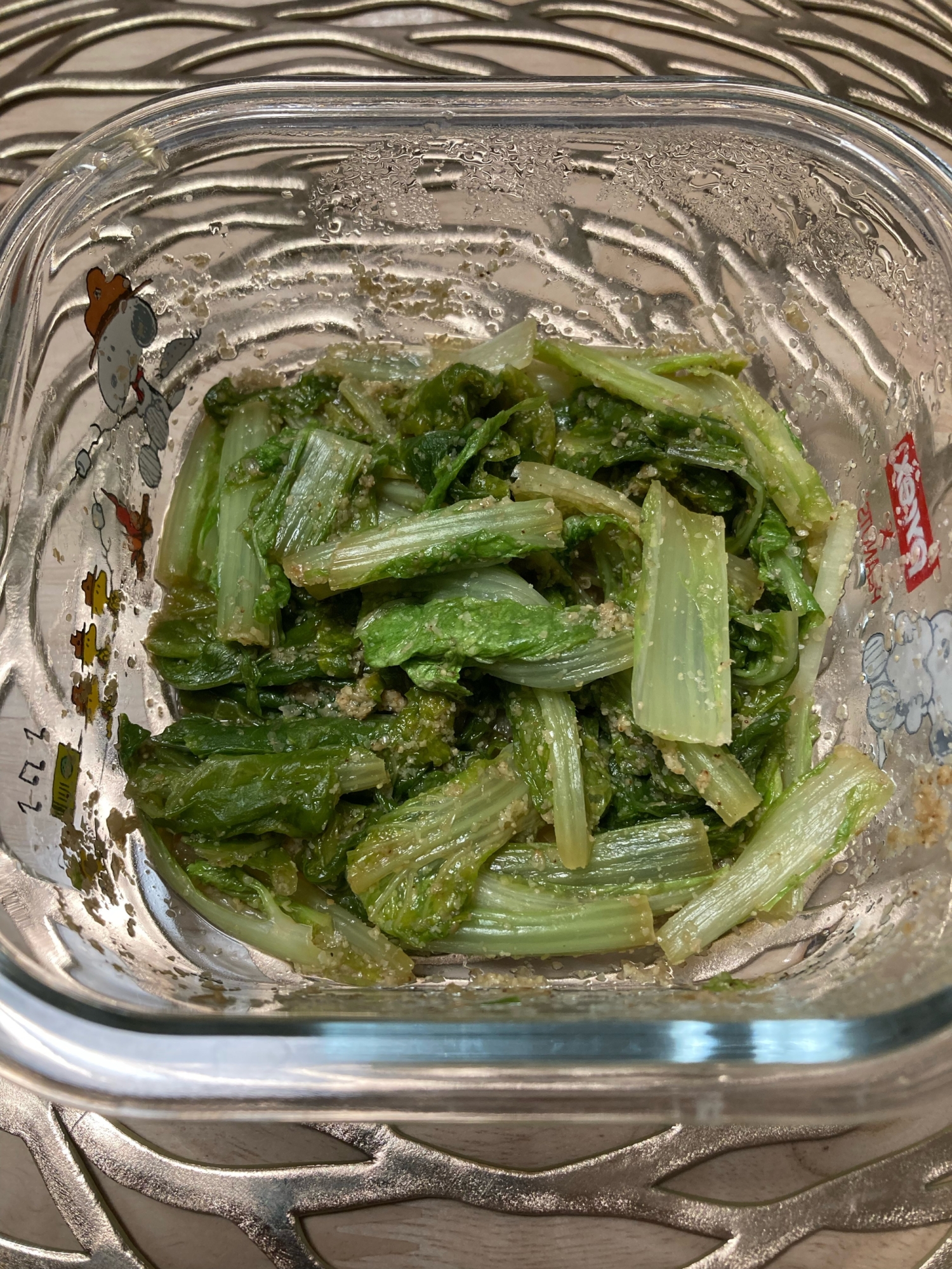 山東菜（さんとうな）のごま和え