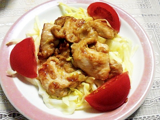 しっとりプルプル♪鶏胸肉のマヨ醤油焼き