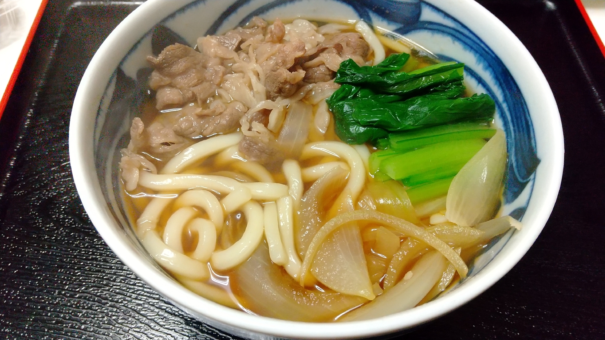 野菜たっぷり肉うどん