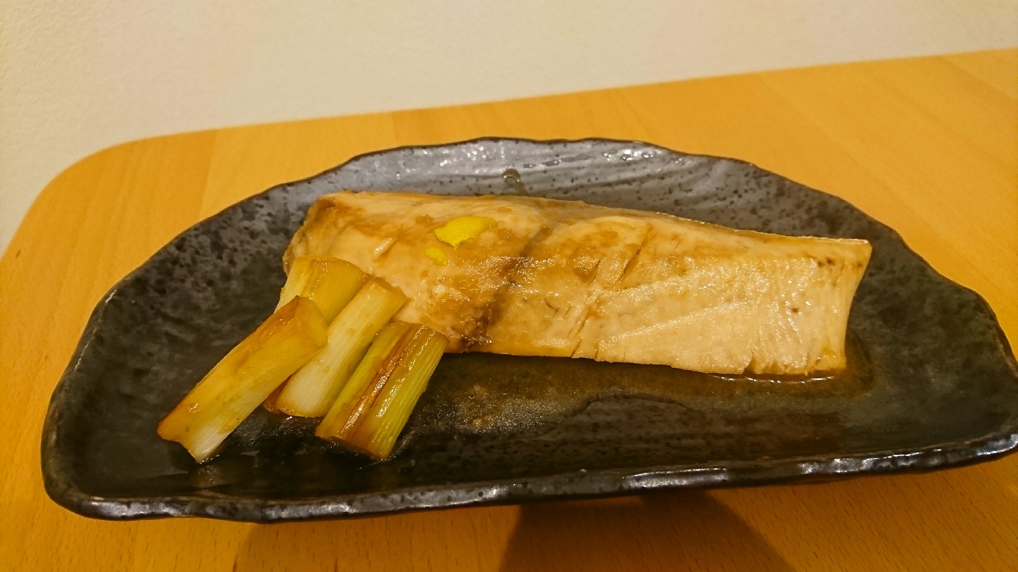 ブリの生姜ポン酢焼き