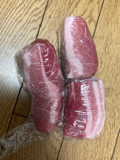 うちのおかず　塩豚