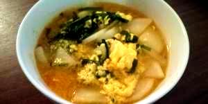 水餃子スープ