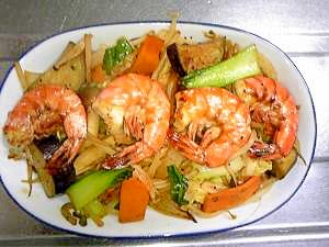 豪快 殻付き海老とたっぷり野菜の中華炒め レシピ 作り方 By ルナ0562 楽天レシピ 豪快 殻付き海老とたっぷり野菜の中華炒め レシピ 作り方 By ルナ0562 楽天レシピ