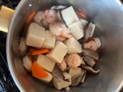 高野豆腐の煮物