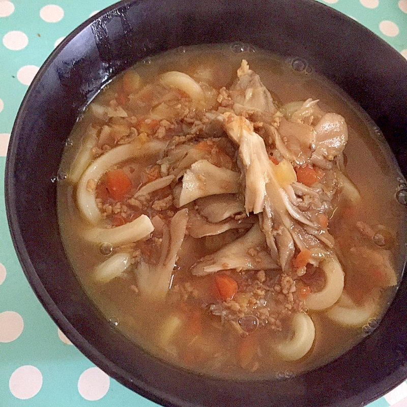舞茸のカレーうどん☆