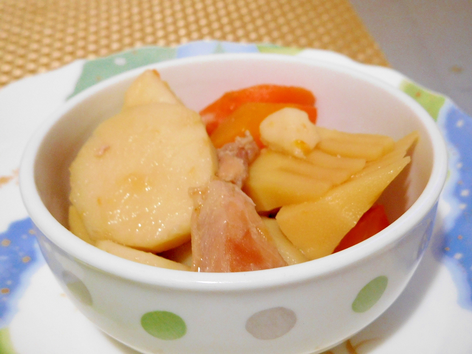 里芋と鶏肉の煮物