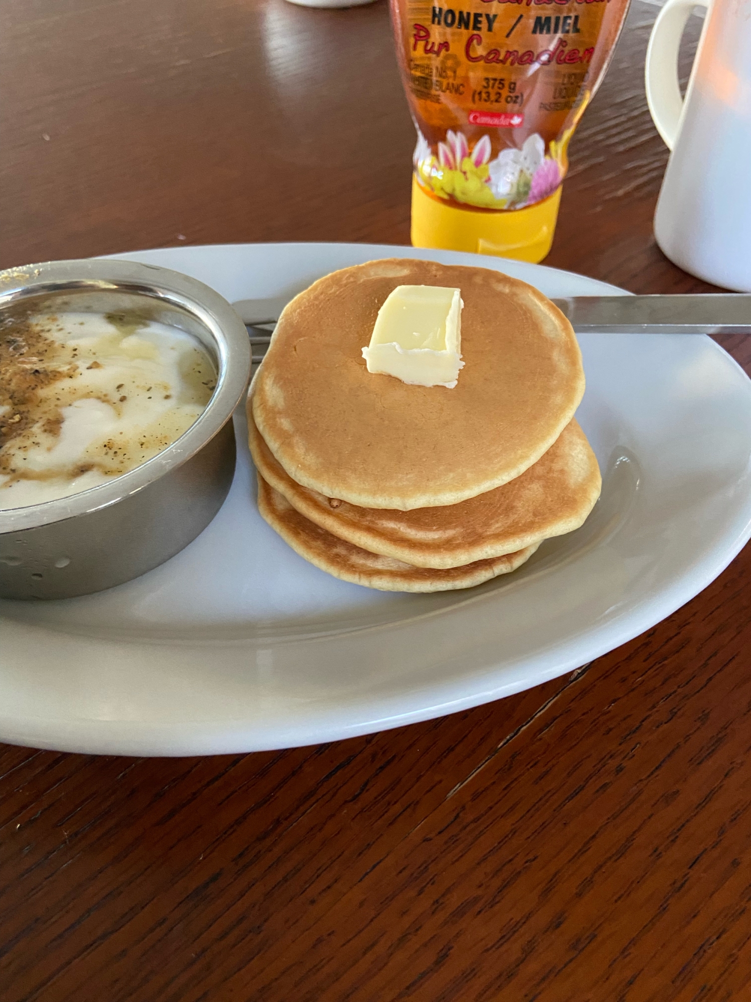 パンケーキミックスいらず◎薄力粉でできるパンケーキ