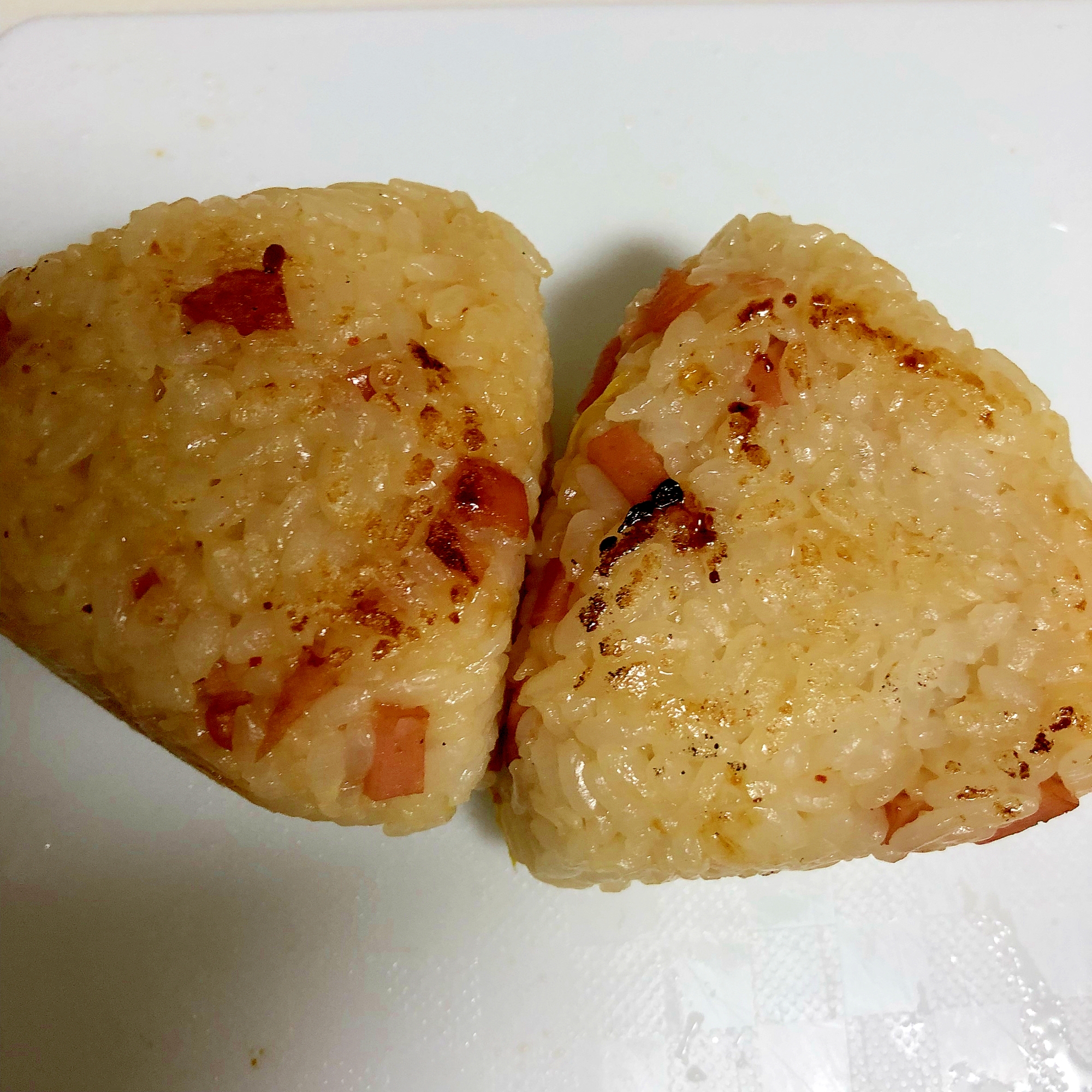 ウインナーの焼きおにぎり★