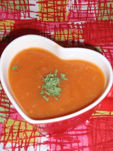 炊飯器de冷製トマトスープ