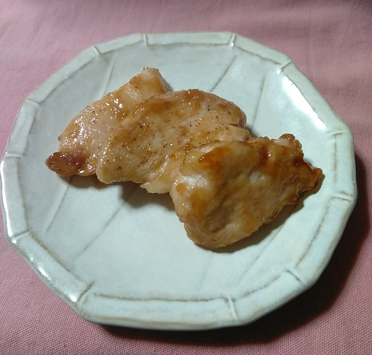 鶏胸肉の照り焼き